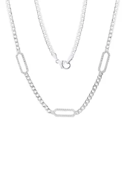 New 🎁 1/2 ct. t.w. Diamond Necklace in Sterling Silver by Belk & Co. 🎉
