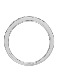 Discount 😍 Grown With Love 1/2 ct. t.w. Lab Grown Diamond Wedding Band in 14K White Gold by Belk & Co. ⭐ -DealsBelk & Co. Store Belk 26616