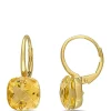 Flash Sale 🤩 8 ct. t.w. Citrine Drop Earrings in 14k Yellow Gold by Belk & Co. 👍