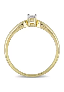 Deals ๐ 1/10 CT TW Princess Cut Diamond Solitaire Engagement Ring in 10k Yellow Gold by Belk & Co. โค๏ธ 10 Deals ๐ 1/10 CT TW Princess Cut Diamond Solitaire Engagement Ring in 10k Yellow Gold by Belk & Co. โค๏ธ -DealsBelk & Co. Store Belk 26665