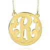 Best reviews of 😍 10k Yellow Gold R Monogram Necklace by Belk & Co. 🎉