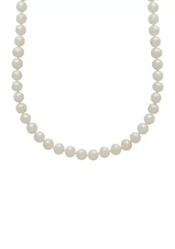 Discount ✨ 14K Yellow Gold and Freshwater Pearl Strand Necklace by Belk & Co. 👏