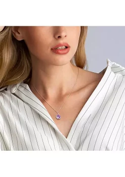 Best Sale ๐ 3 ct. t.g.w. White Topaz and Amethyst Pendant with Chain in Rose Plated Sterling Silver by Belk & Co. ๐งจ 8 Best Sale ๐ 3 ct. t.g.w. White Topaz and Amethyst Pendant with Chain in Rose Plated Sterling Silver by Belk & Co. ๐งจ -DealsBelk & Co. Store Belk 26710