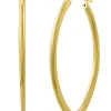 Best reviews of ✨ Oval Graduated Hoop Earrings in Sterling Silver by Belk & Co. 🔔