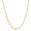 Top 10 👏 Beaded Chain Necklace in 18k Yellow Gold Plated Sterling Silver by Belk & Co. 🛒