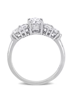 Budget 👏 Lab Created Created Moissanite-White Fashion Ring 10k White Gold by Belk & Co. 🌟 -DealsBelk & Co. Store Belk 26899