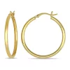 Cheapest 🔔 30 mm Hoop Earrings in 10k Yellow Gold by Belk & Co. ✨