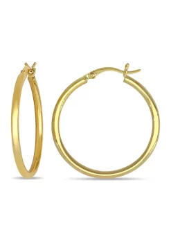 Cheapest 🔔 30 mm Hoop Earrings in 10k Yellow Gold by Belk & Co. ✨ -DealsBelk & Co. Store Belk 26933