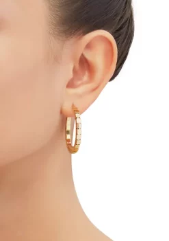 Outlet ✨ Square Hoop Earring in 10K Yellow Gold by Belk & Co. 🎁 -DealsBelk & Co. Store Belk 27025