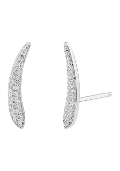 Hot Sale 🎉 1/4 ct. t.w. Diamond Earrings in Sterling Silver by Belk & Co. 🎉 -DealsBelk & Co. Store Belk 27043