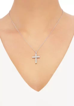 Cheap ✨ 1/2 ct. t.w. Diamond Cross Pendant on Chain by Belk & Co. ✨ -DealsBelk & Co. Store Belk 2710
