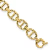 Best Sale 🛒 14K Yellow Gold Polished Fancy Link Bracelet by Belk & Co. 🥰
