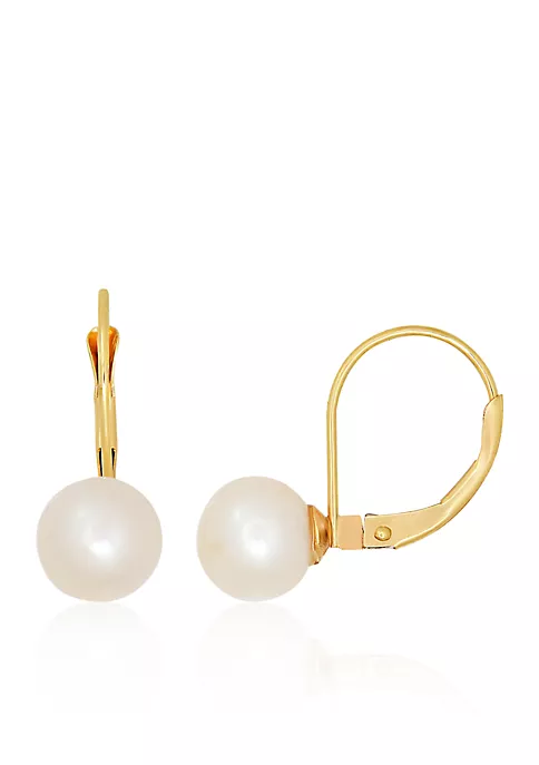 Discount ๐ Kids Freshwater Pearl Earrings in 14k Yellow Gold by Belk & Co. ๐งจ 1 Discount ๐ Kids Freshwater Pearl Earrings in 14k Yellow Gold by Belk & Co. ๐งจ