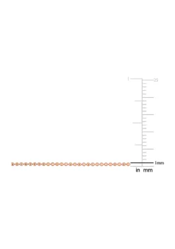 Budget 😍 18k Rose Gold Plated Sterling Silver 1mm Ball Chain Anklet, 9" by Belk & Co. 🔥 -DealsBelk & Co. Store Belk 27214