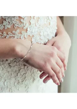 Discount 💯 6 ct. t.w. Created Moissanite Tennis Bracelet in Sterling Silver by Belk & Co. 😍 -DealsBelk & Co. Store Belk 27242