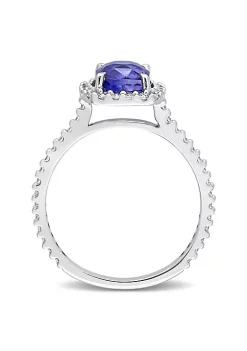 Flash Sale ⌛ 2 ct. t.g.w. Blue Sapphire and 1/3 ct. t.w. Diamond Halo Cocktail Ring in 14K White Gold by Belk & Co. 🤩 9 Flash Sale ⌛ 2 ct. t.g.w. Blue Sapphire and 1/3 ct. t.w. Diamond Halo Cocktail Ring in 14K White Gold by Belk & Co. 🤩 -DealsBelk & Co. Store Belk 27321