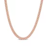 Deals 💯 18k Rose Gold Plated Sterling Silver 4.4mm Curb Link Chain Necklace by Belk & Co. 🤩