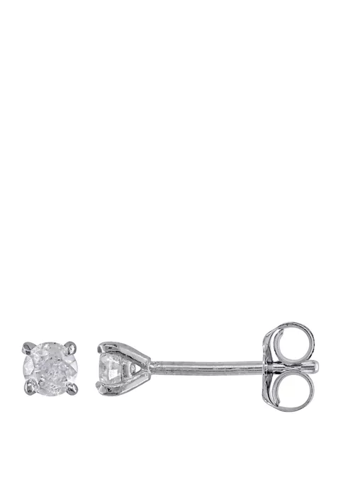 Promo ๐ฅฐ 1/4 ct. t.w. Diamond Stud Earrings in 14k White Gold by Belk & Co. ๐ 1 Promo ๐ฅฐ 1/4 ct. t.w. Diamond Stud Earrings in 14k White Gold by Belk & Co. ๐