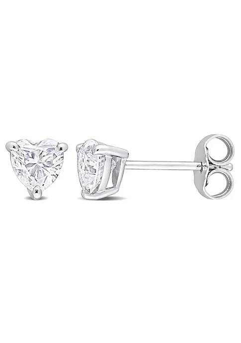 Outlet 🔥 Lab Created 1 CT TGW Created Moissanite-White Post Earrings Silver by Belk & Co. 🥰 1 Outlet 🔥 Lab Created 1 CT TGW Created Moissanite-White Post Earrings Silver by Belk & Co. 🥰