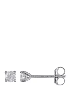 Promo ๐ฅฐ 1/4 ct. t.w. Diamond Stud Earrings in 14k White Gold by Belk & Co. ๐ 5 Promo ๐ฅฐ 1/4 ct. t.w. Diamond Stud Earrings in 14k White Gold by Belk & Co. ๐ -DealsBelk & Co. Store Belk 2749