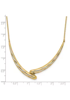 Discount 🤩 14K Yellow Gold Polished Necklace by Belk & Co. 🥰 -DealsBelk & Co. Store Belk 27524