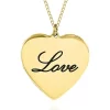 Deals 🌟 10k Yellow Gold Love Heart Pendant by Belk & Co. 🤩