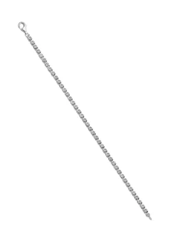 Coupon 🥰 1/4 ct. t.w. Diamond Tennis Bracelet in Rhodium-plated Sterling Silver by Belk & Co. 🤩