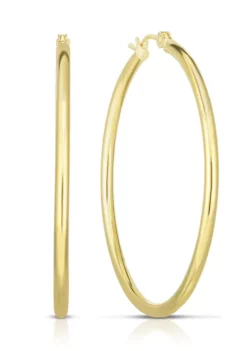 Hot Sale 🌟 14KY ROUND TUBE EARRING by Belk & Co. 👏 -DealsBelk & Co. Store Belk 2766