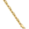 Top 10 🥰 14K Yellow Gold Polished Diamond Cut Heart 7 Inch Bracelet by Belk & Co. 🎉