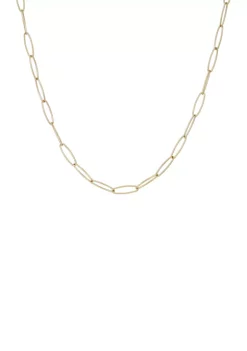 Flash Sale 🌟 Stainless Steel 5 Millimeter Cable Chain Necklace, 24 Inch by Belk & Co. ✔️ -DealsBelk & Co. Store Belk 27805