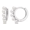 Flash Sale ✨ 2-2.5mm Cultured Freshwater Pearl Mini Hoop Earrings in 10k White Gold by Belk & Co. 🛒