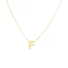Brand new 👍 14 Karat Yellow Gold Block Initial-F Necklace by Belk & Co. 🌟