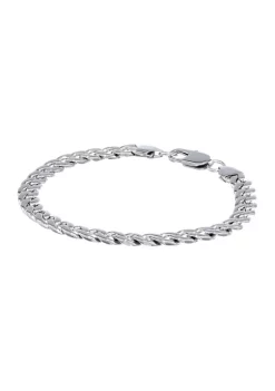 Promo ❤️ Stainless Steel 7.5 Millimeter Rolo Chain Bracelet, 9 Inch by Belk & Co. ✨ -DealsBelk & Co. Store Belk 27947