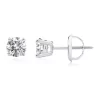 Cheapest 🧨 3/4 ct. t.w. Lab Created Diamond IGI Certified Solitaire Stud Earrings in 14K White Gold by Belk & Co. 😉