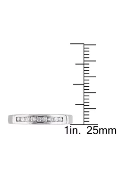 Promo 🤩 1/5 ct. t.w. Diamond Eternity Band in 10K White Gold by Belk & Co. ✔️ 7 Promo 🤩 1/5 ct. t.w. Diamond Eternity Band in 10K White Gold by Belk & Co. ✔️ -DealsBelk & Co. Store Belk 27989