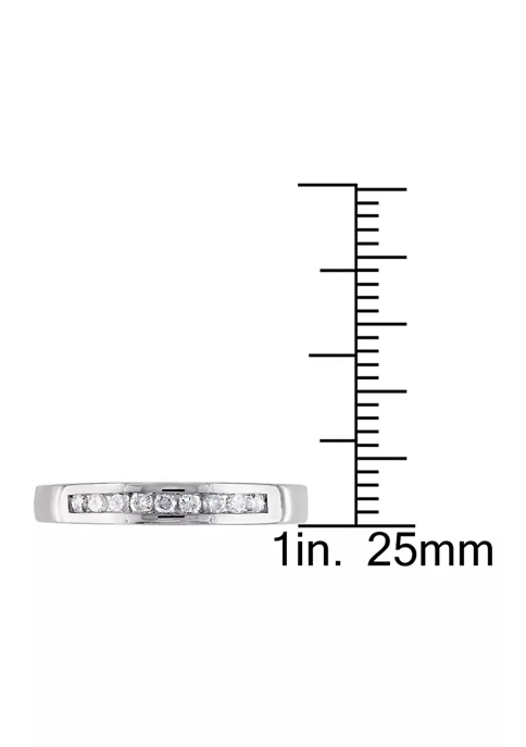 Promo 🤩 1/5 ct. t.w. Diamond Eternity Band in 10K White Gold by Belk & Co. ✔️ 3 Promo 🤩 1/5 ct. t.w. Diamond Eternity Band in 10K White Gold by Belk & Co. ✔️ - Image 3