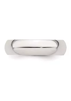 Outlet 🥰 Sterling Silver Half-Round Band by Belk & Co. 🌟 -DealsBelk & Co. Store Belk 28070