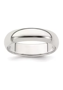Outlet 🥰 Sterling Silver Half-Round Band by Belk & Co. 🌟 -DealsBelk & Co. Store Belk 28071