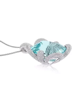 Top 10 🎁 125 ct. t.g.w. Sky Blue Topaz and 4.49 ct. t.w. Diamond Pendant with Chain in 14K White Gold by Belk & Co. ⭐ 8 Top 10 🎁 125 ct. t.g.w. Sky Blue Topaz and 4.49 ct. t.w. Diamond Pendant with Chain in 14K White Gold by Belk & Co. ⭐ -DealsBelk & Co. Store Belk 28267