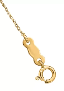 Best reviews of 😍 14K Two Tone Puffed MOM Heart 7 Inch with 1 Inch Extender Bracelet by Belk & Co. 🧨 -DealsBelk & Co. Store Belk 28442