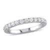 Promo 🛒 1/2 ct. t.w. Diamond Eternity Band in 10K White Gold by Belk & Co. ⭐
