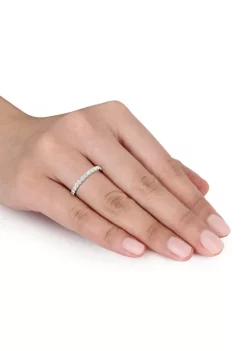 Promo ๐ 1/2 ct. t.w. Diamond Eternity Band in 10K White Gold by Belk & Co. โญ 10 Promo ๐ 1/2 ct. t.w. Diamond Eternity Band in 10K White Gold by Belk & Co. โญ -DealsBelk & Co. Store Belk 28571