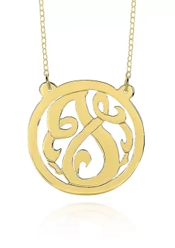 Top 10 โ๏ธ 14k Yellow Gold J Monogram Necklace by Belk & Co. ๐ฅ