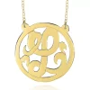Top 10 😍 14k Yellow Gold L Monogram Necklace by Belk & Co. ✨