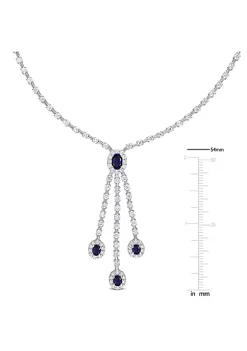 Discount ๐ 1.2 ct. t.g.w. Sapphire and 2.89 ct. t.w. Diamond Necklace in 14K White Gold by Belk & Co. โจ 8 Discount ๐ 1.2 ct. t.g.w. Sapphire and 2.89 ct. t.w. Diamond Necklace in 14K White Gold by Belk & Co. โจ -DealsBelk & Co. Store Belk 28670