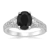 Best reviews of 🥰 1.9 ct. t.w. Black Onyx and 5/8 ct. t.w. White Topaz Ring in Sterling Silver by Belk & Co. 😀