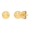 Best Sale ⭐ 14K Yellow Gold Ball Stud Earrings - Set of 3 by Belk & Co. 🤩