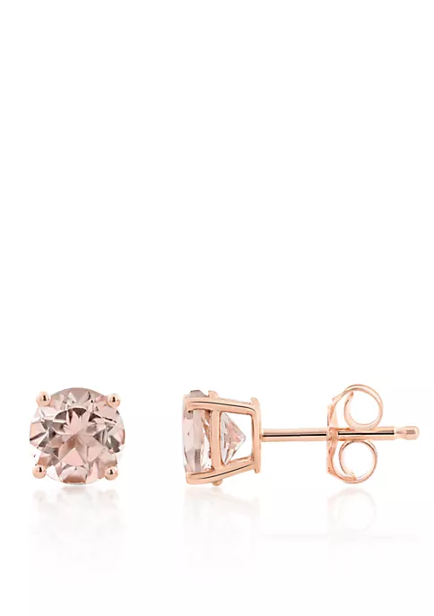 Flash Sale ๐ 0.90 ct. t.w. Morganite Stud Earrings in 10K Rose Gold by Belk & Co. ๐งจ 1 Flash Sale ๐ 0.90 ct. t.w. Morganite Stud Earrings in 10K Rose Gold by Belk & Co. ๐งจ