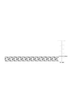 Best reviews of 🥰 Sterling Silver 6.5mm Curb Link Chain Necklace by Belk & Co. ✨ -DealsBelk & Co. Store Belk 28831