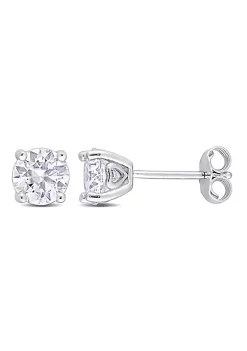Best deal 🌟 Lab Created 1.4 ct. t.g.w. Created Moissanite Stud Earrings in Sterling Silver by Belk & Co. 👏 -DealsBelk & Co. Store Belk 28851